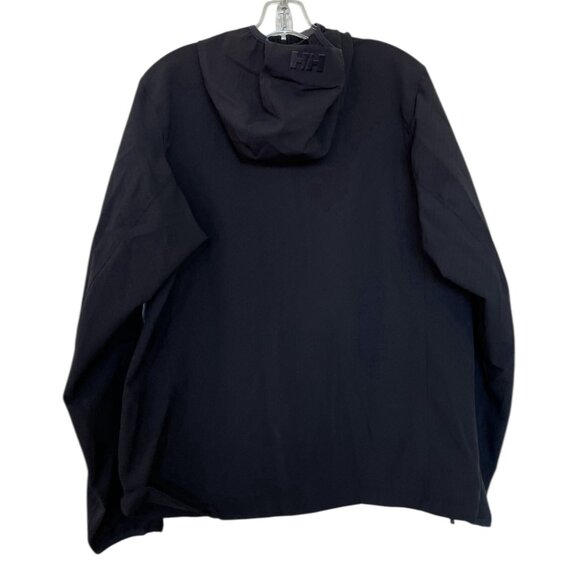Helly Hansen Mens Cascade Shield Jacket Size Medium Black Hooded $165 - Picture 3 of 8